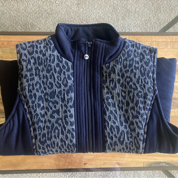 Jones New York Leopard Print Women's Vest - Picture 3 of 7